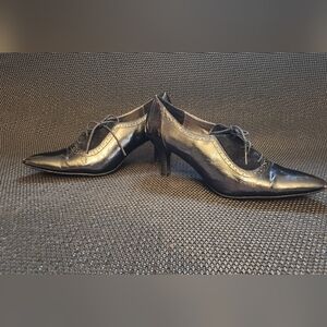 Etienne Aigner Black Heeled Shoes